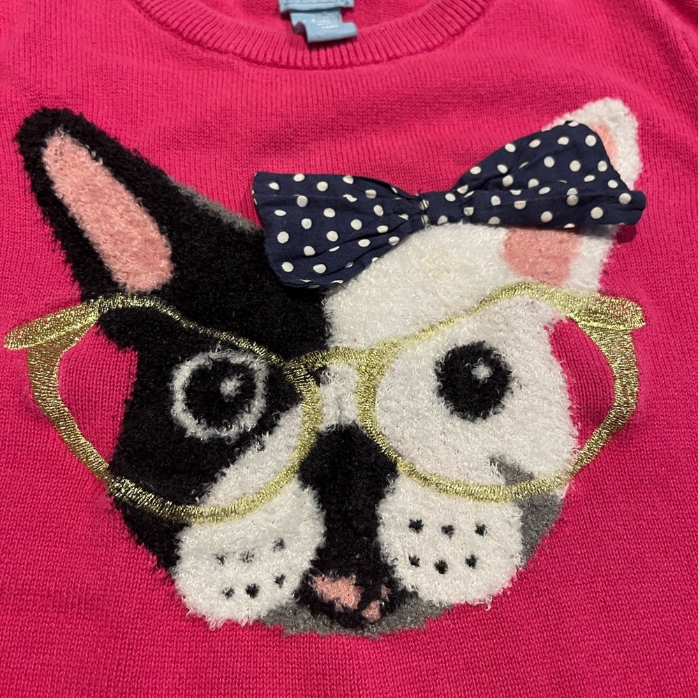 GAP toddler Fuchsia Knit Sweater